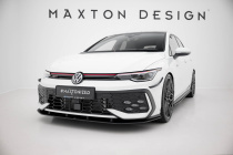 Volkswagen Golf GTI / GTE / R-Line Mk8 Facelift 2024+ Street Pro Frontsplitter / Frontläpp Maxton Design